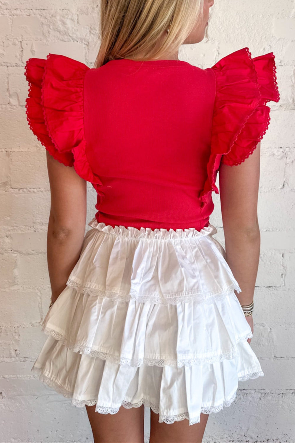Top Tier Ruffle Skort