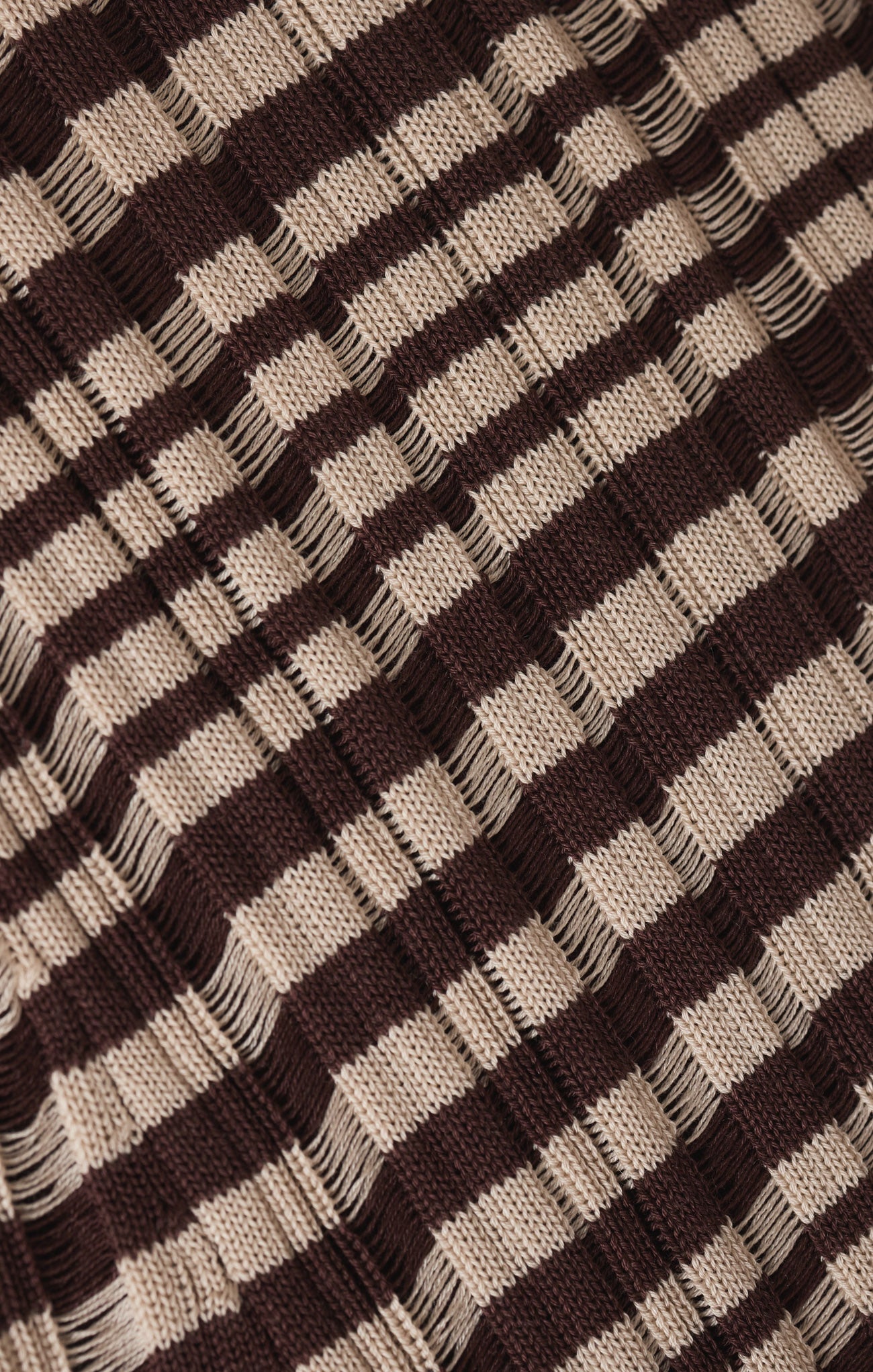 Rosetta Striped Rib Midi Dress