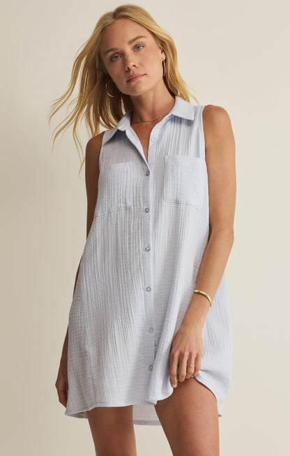 New Light Crinkle Mini Dress