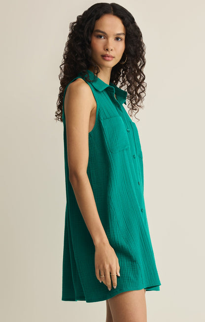 New Light Crinkle Mini Dress