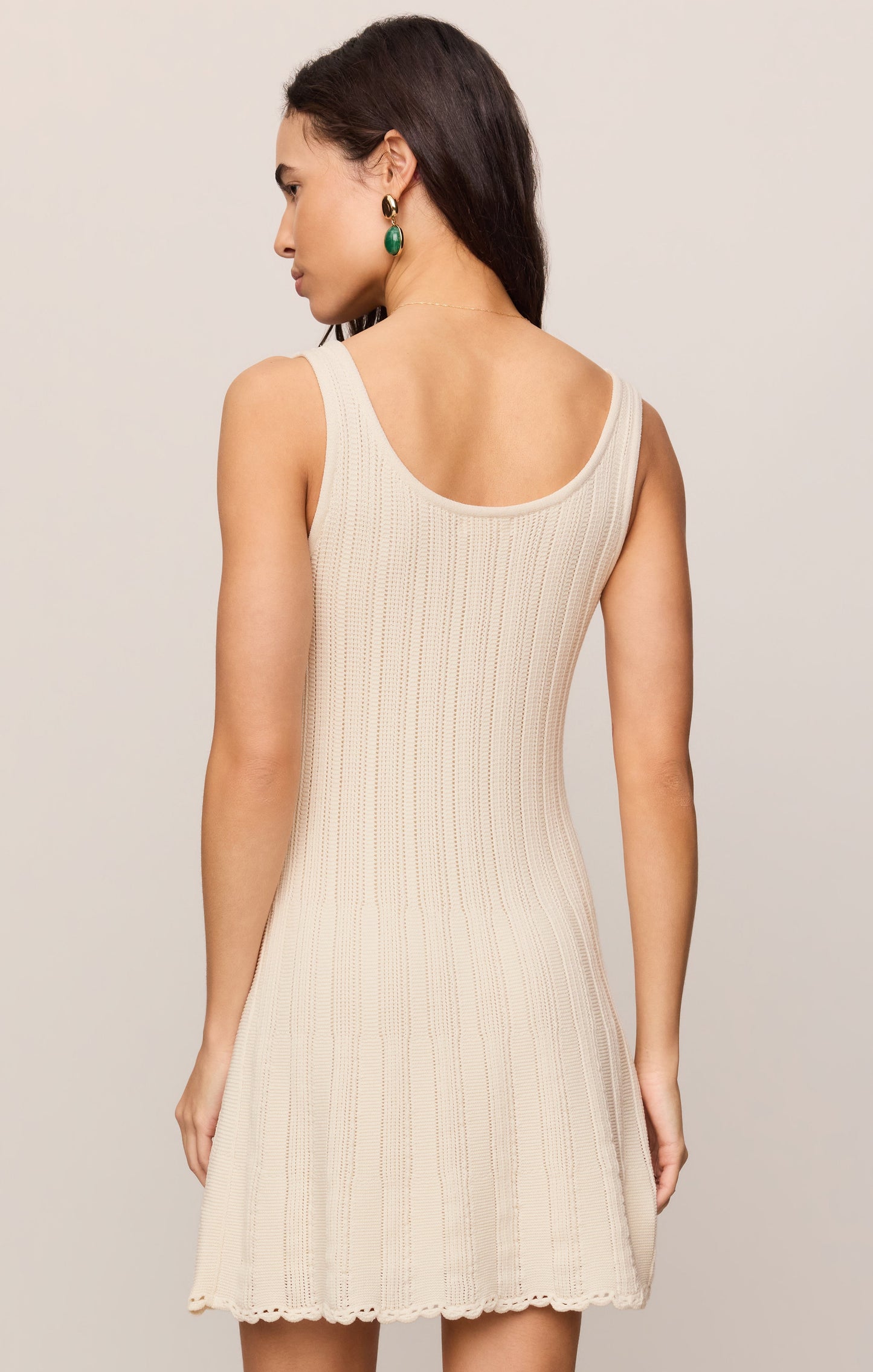 Nadia Crochet Mini Dress