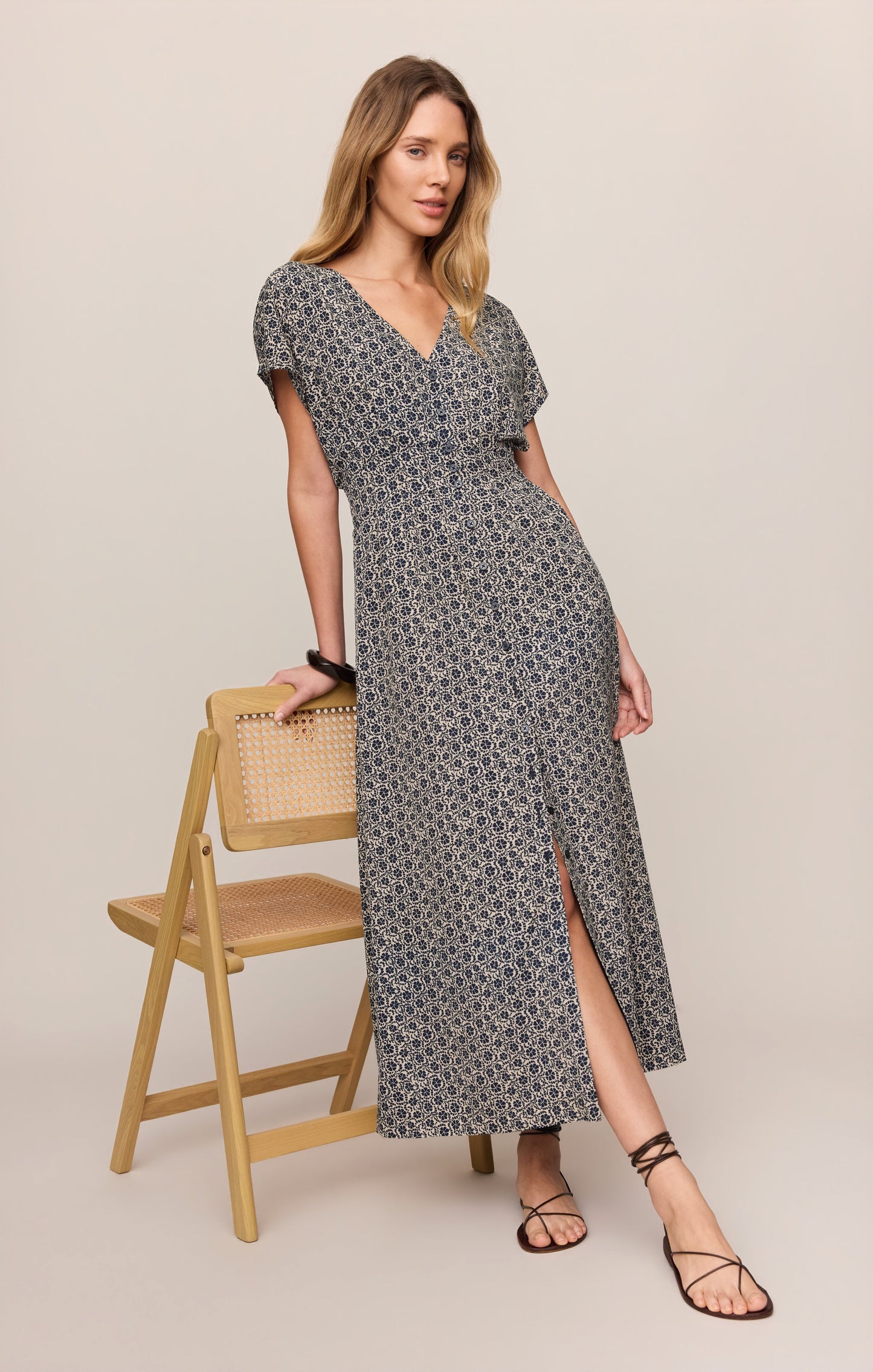 Sanna Iris Floral Maxi Dress