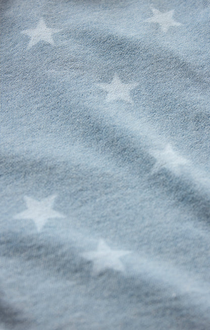 Written Stars Denim Short