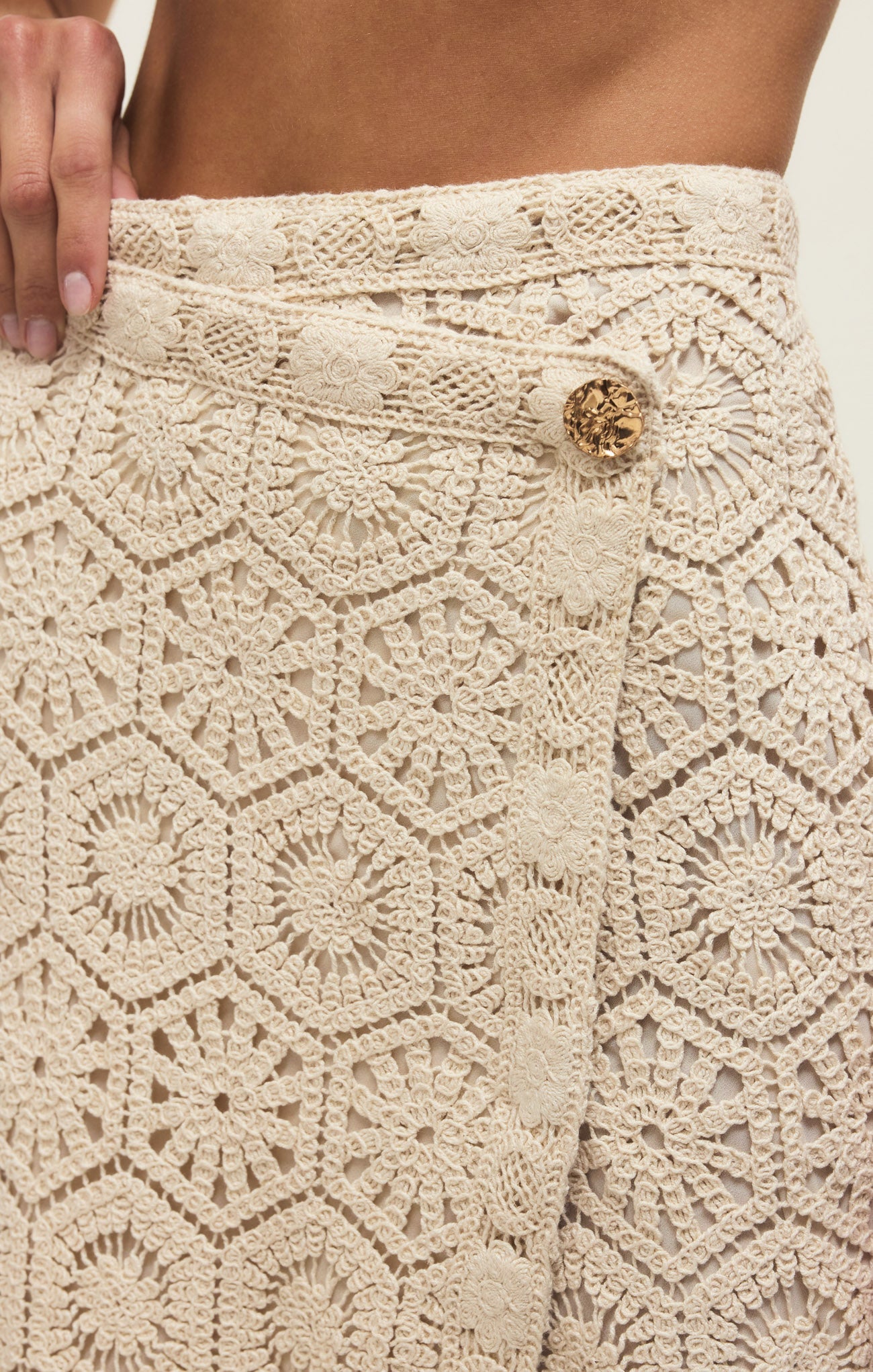 Raquel Lace Maxi Skirt