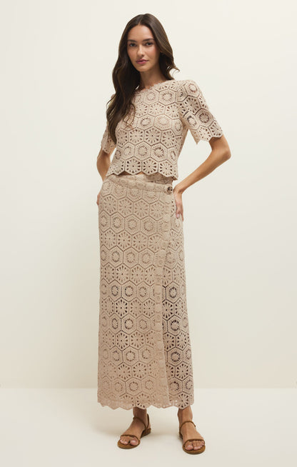 Raquel Lace Maxi Skirt