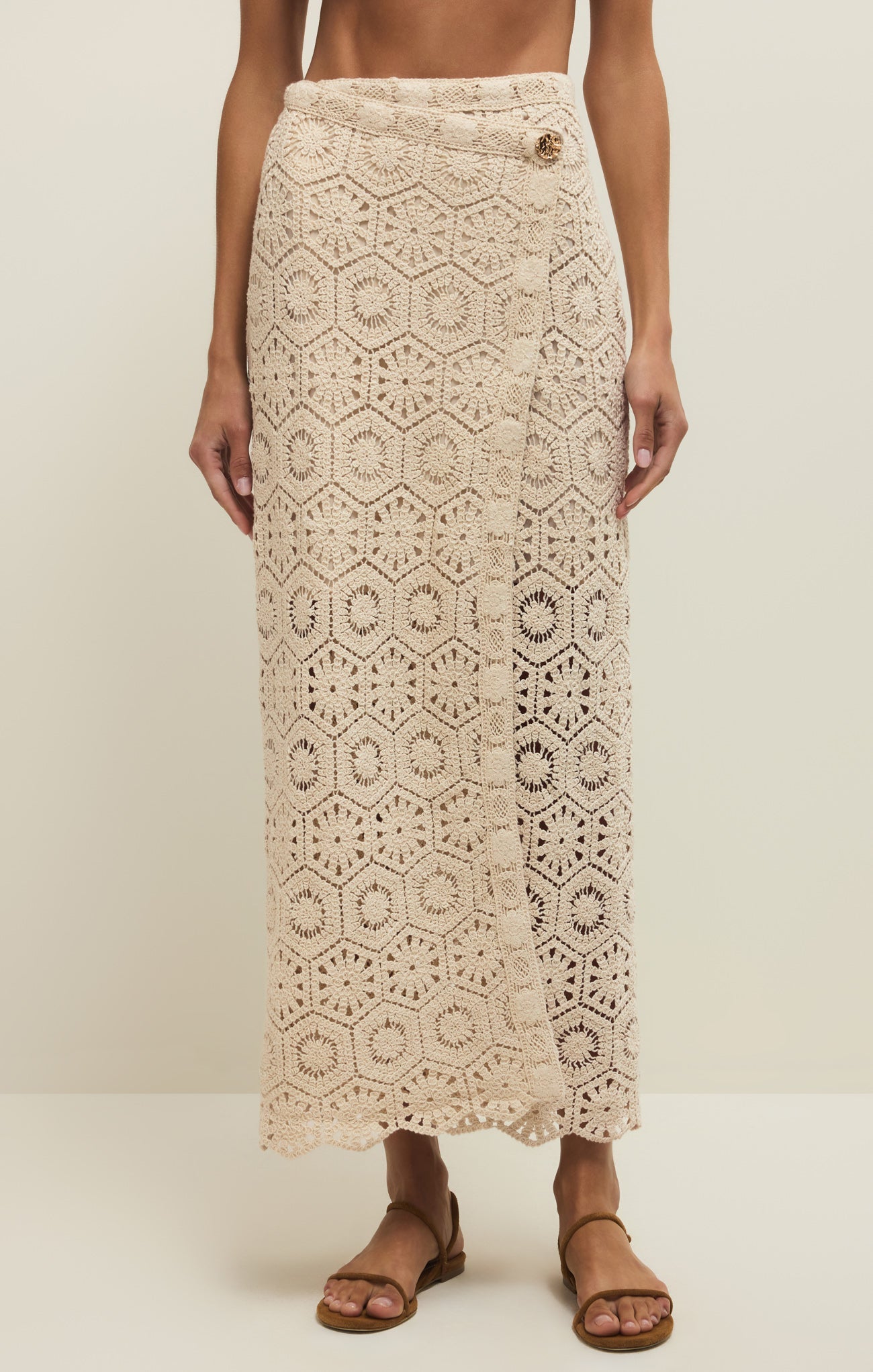 Raquel Lace Maxi Skirt