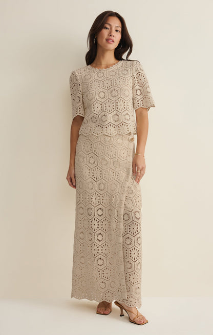Raquel Lace Maxi Skirt