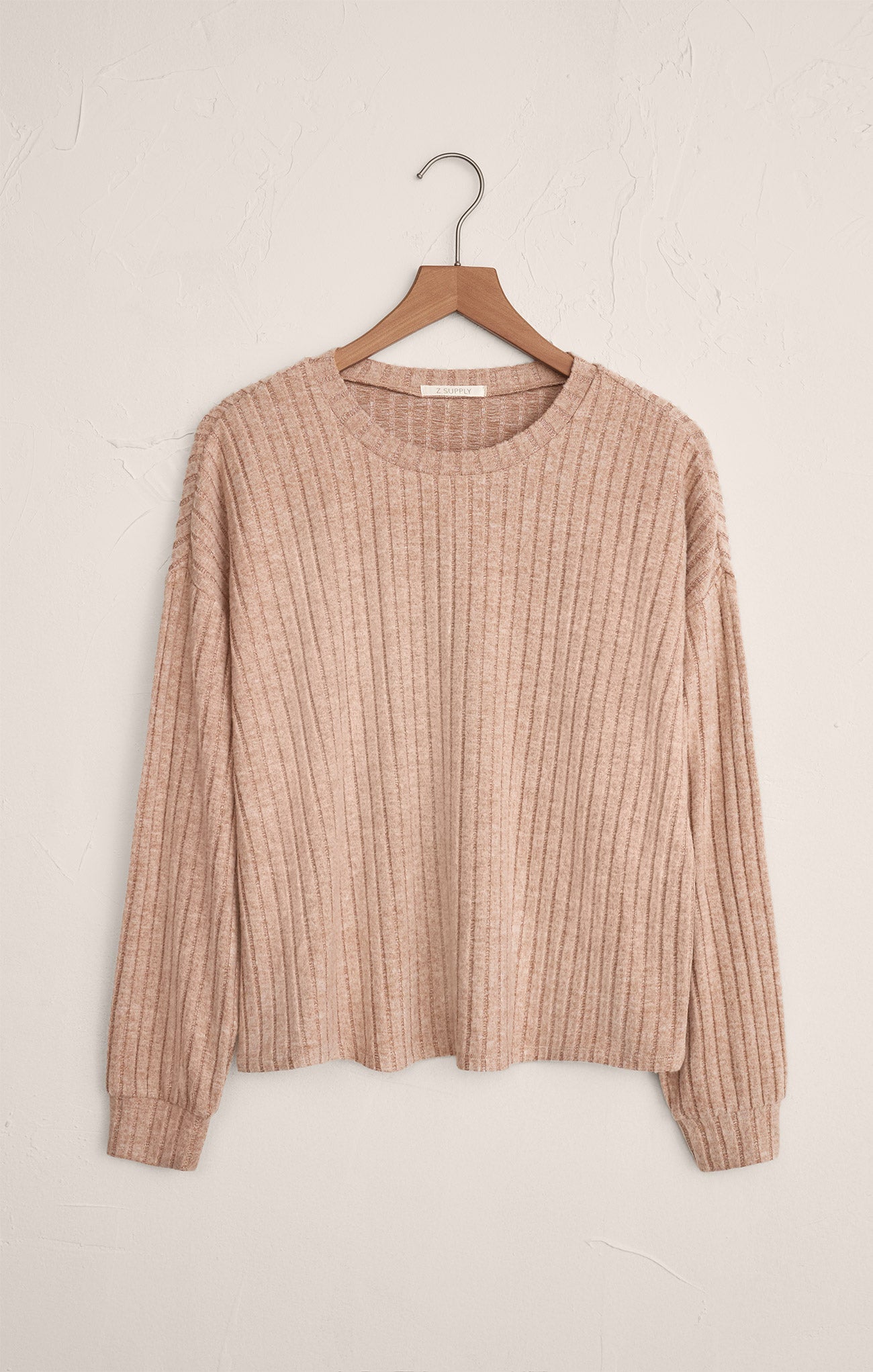 Daydream Silky Rib Long Sleeve Top