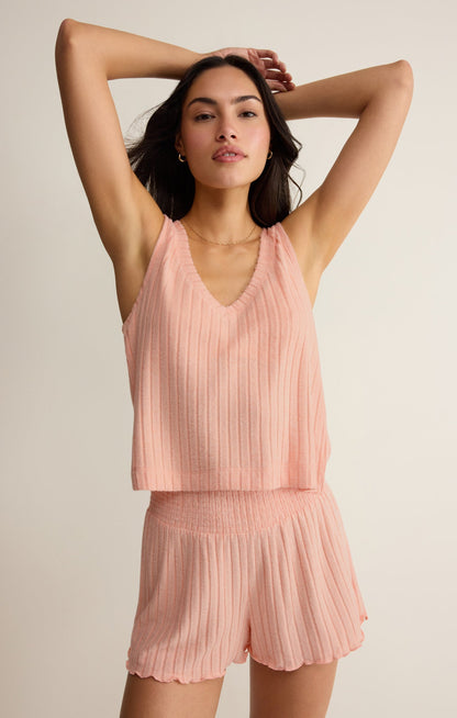Sloane V-Neck Rib Tank