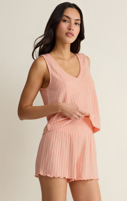 Sloane V-Neck Rib Tank