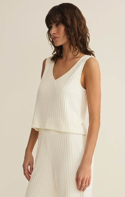 Sloane V-Neck Rib Tank