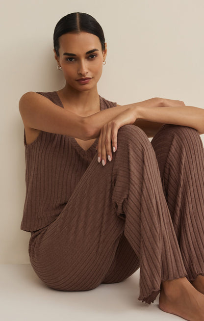 Sloane V-Neck Rib Tank