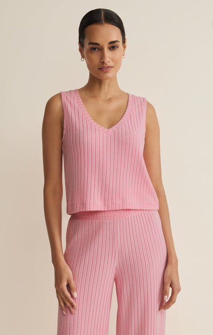 Sloane V-Neck Rib Tank