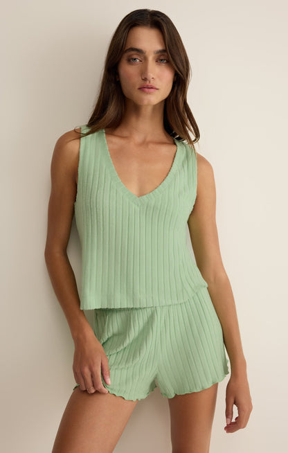 Sloane V-Neck Rib Tank