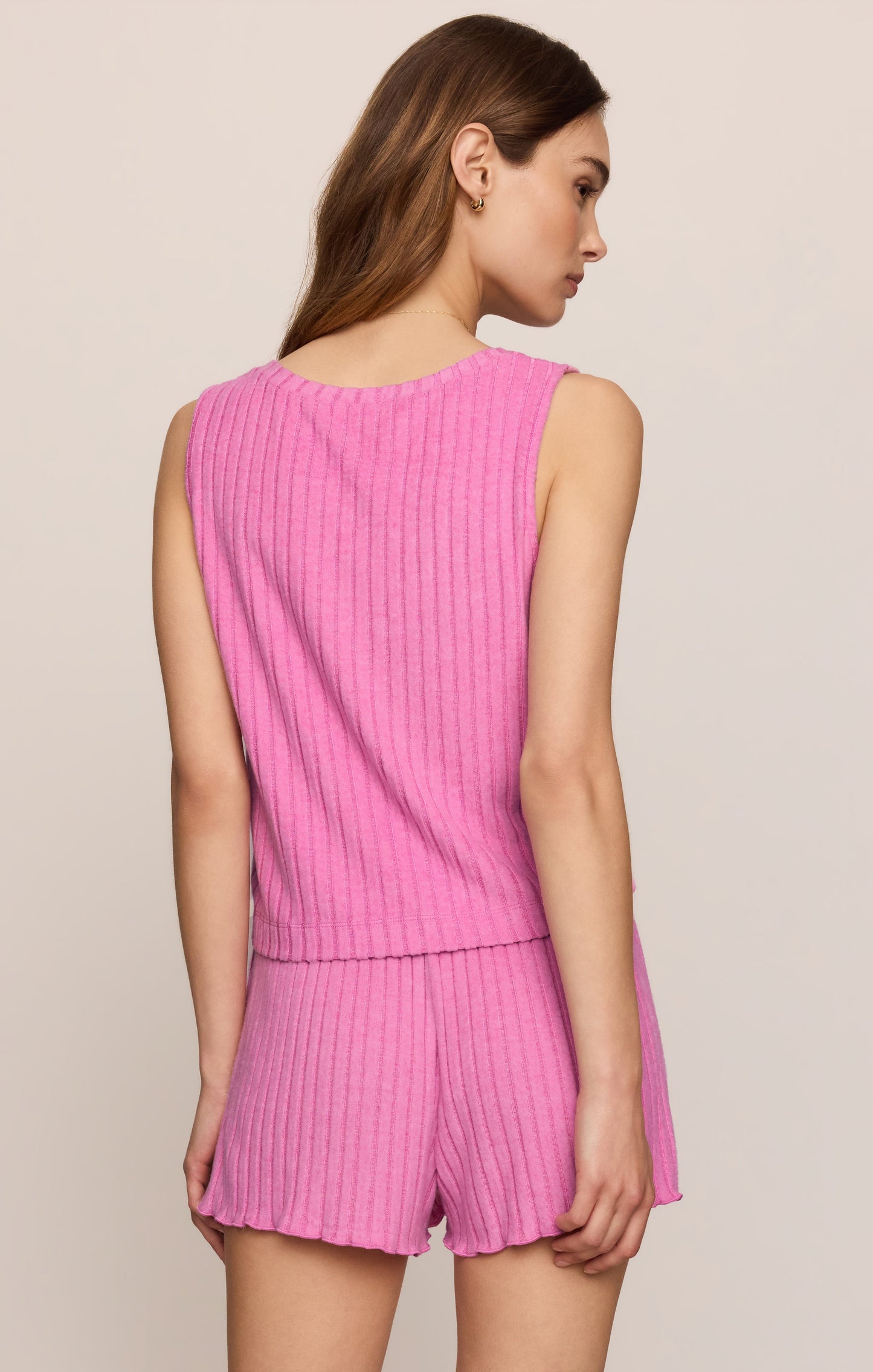 Sloane V-Neck Rib Tank