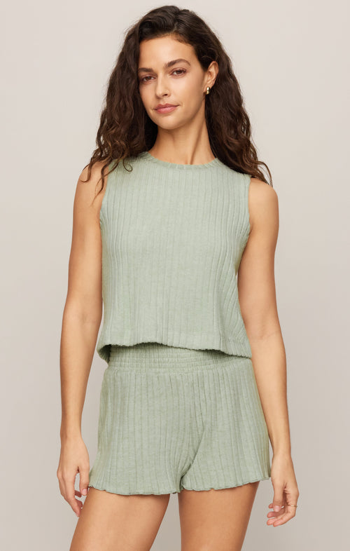 Sloane Silky Rib Tank