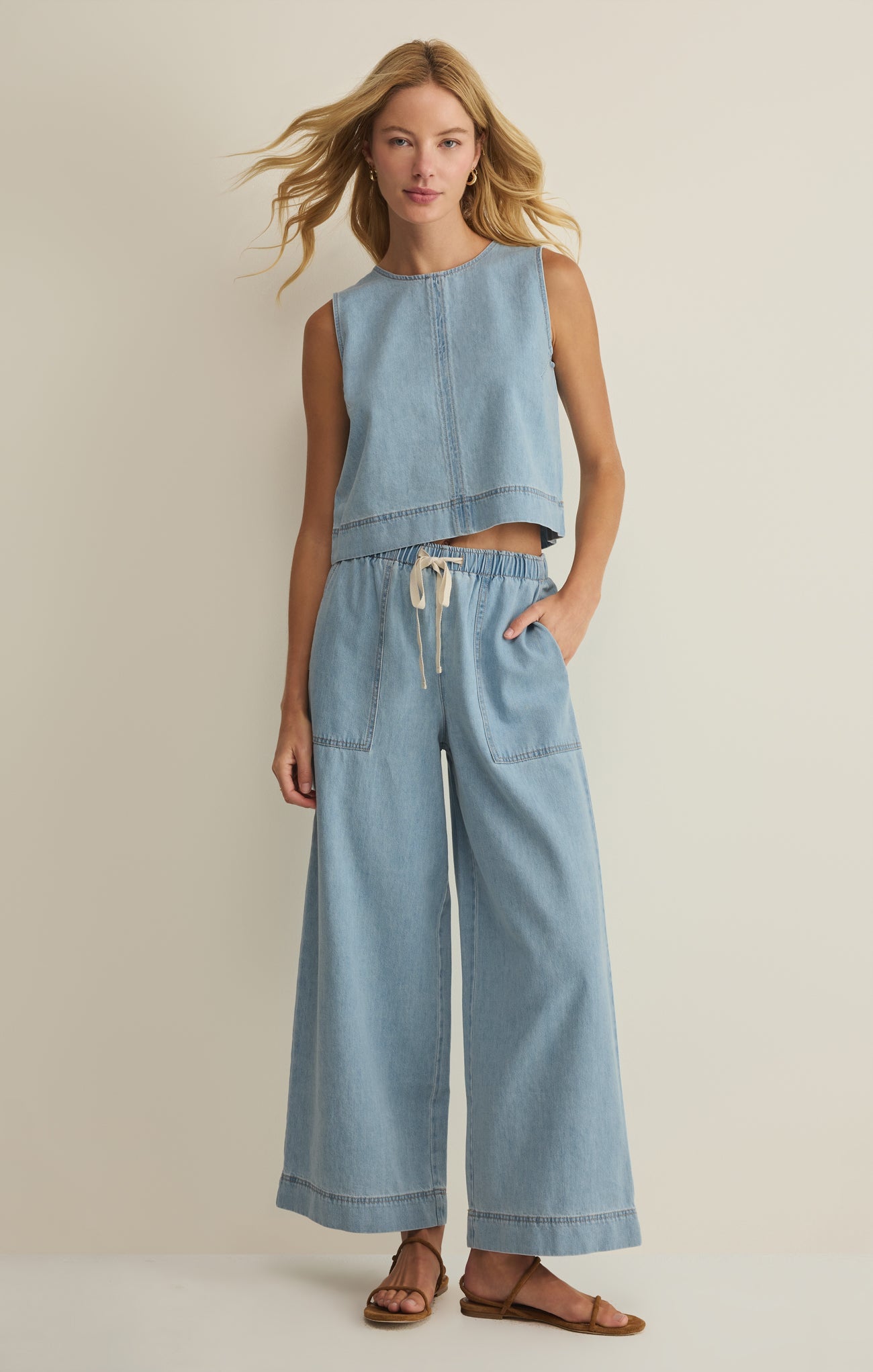 Daycation Denim Utility Pant