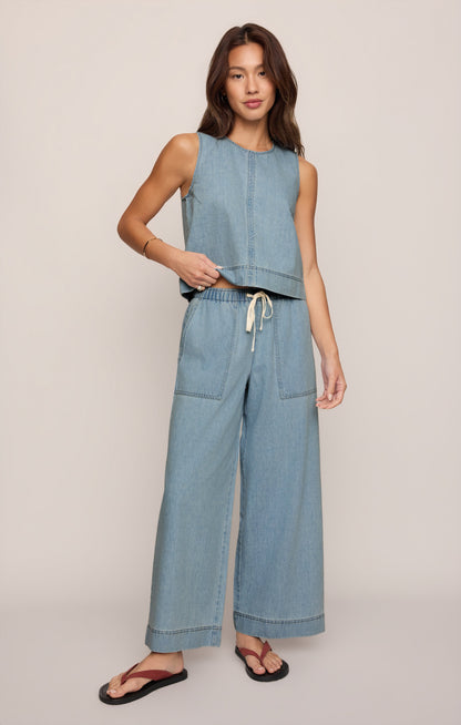 Daycation Denim Utility Pant