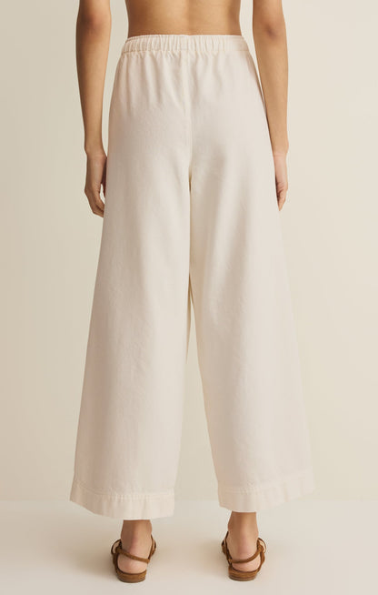 Daycation Twill Wide Leg Utility Pant