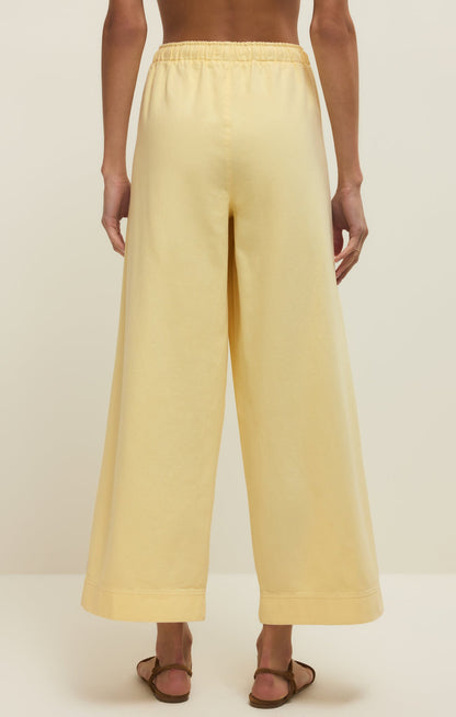 Daycation Twill Wide Leg Utility Pant