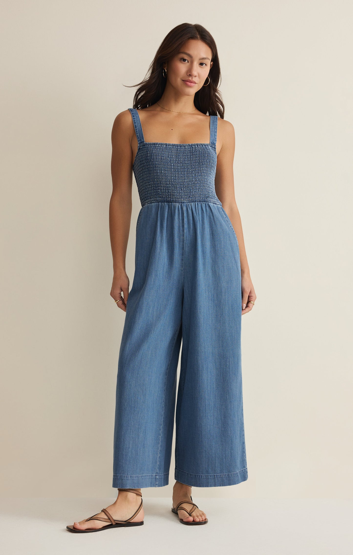 Mai Chambray Jumpsuit