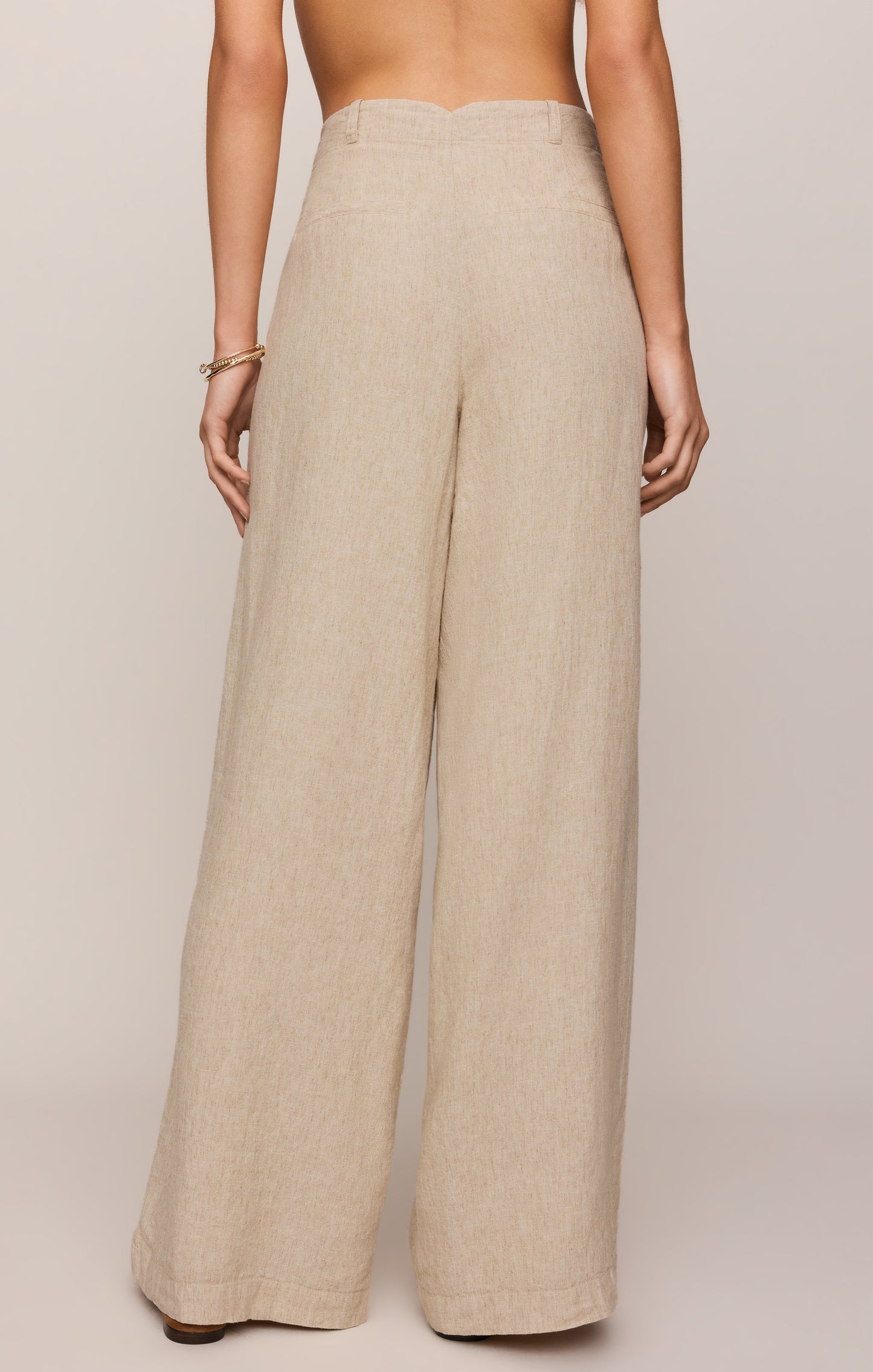 Magnolia Wide Leg Linen Trouser Pant