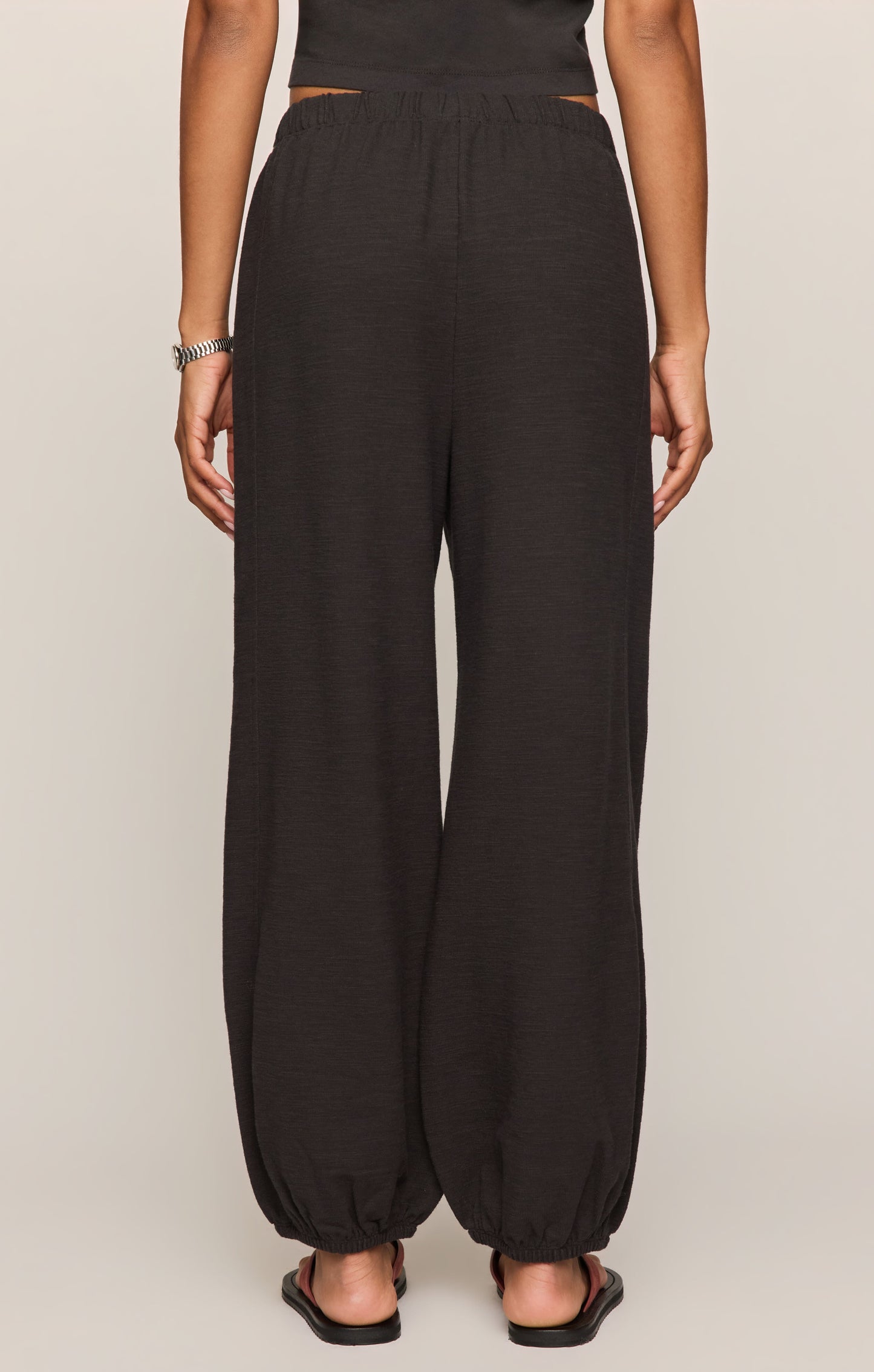 Deena Balloon Knit Jogger