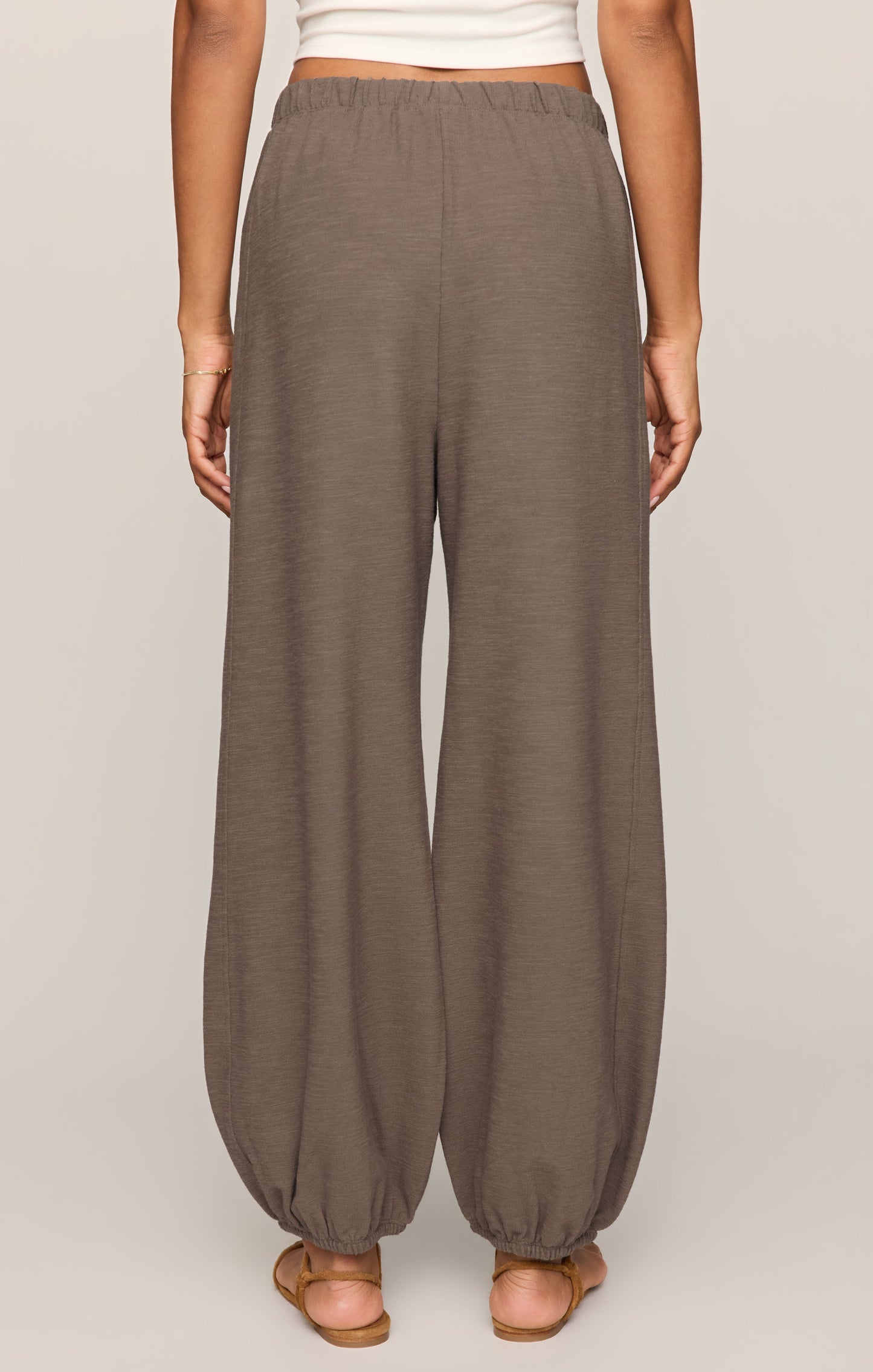 Deena Balloon Knit Jogger