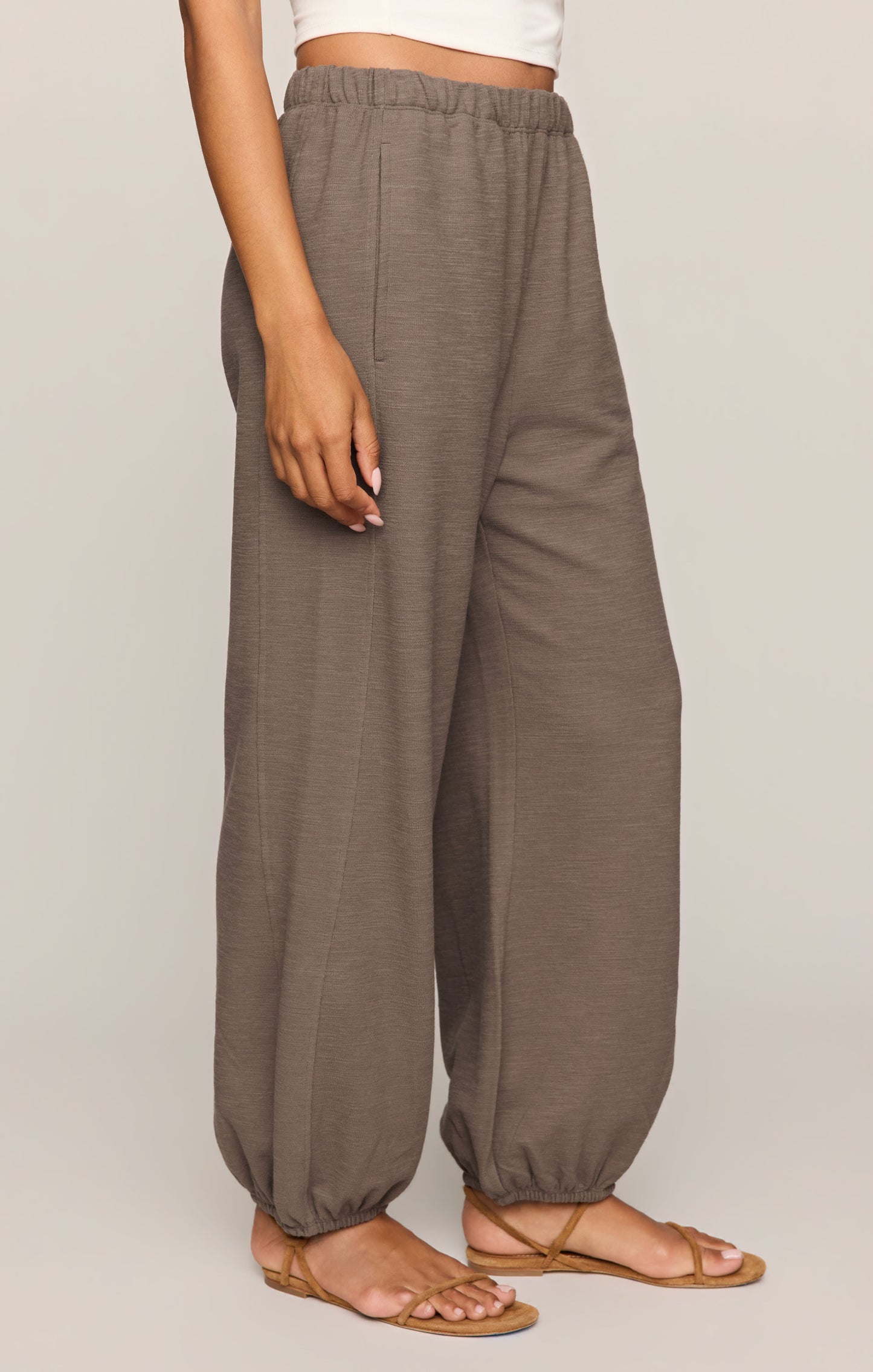 Deena Balloon Knit Jogger