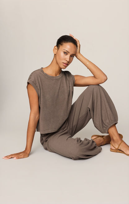Deena Balloon Knit Jogger