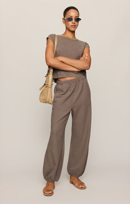 Deena Balloon Knit Jogger