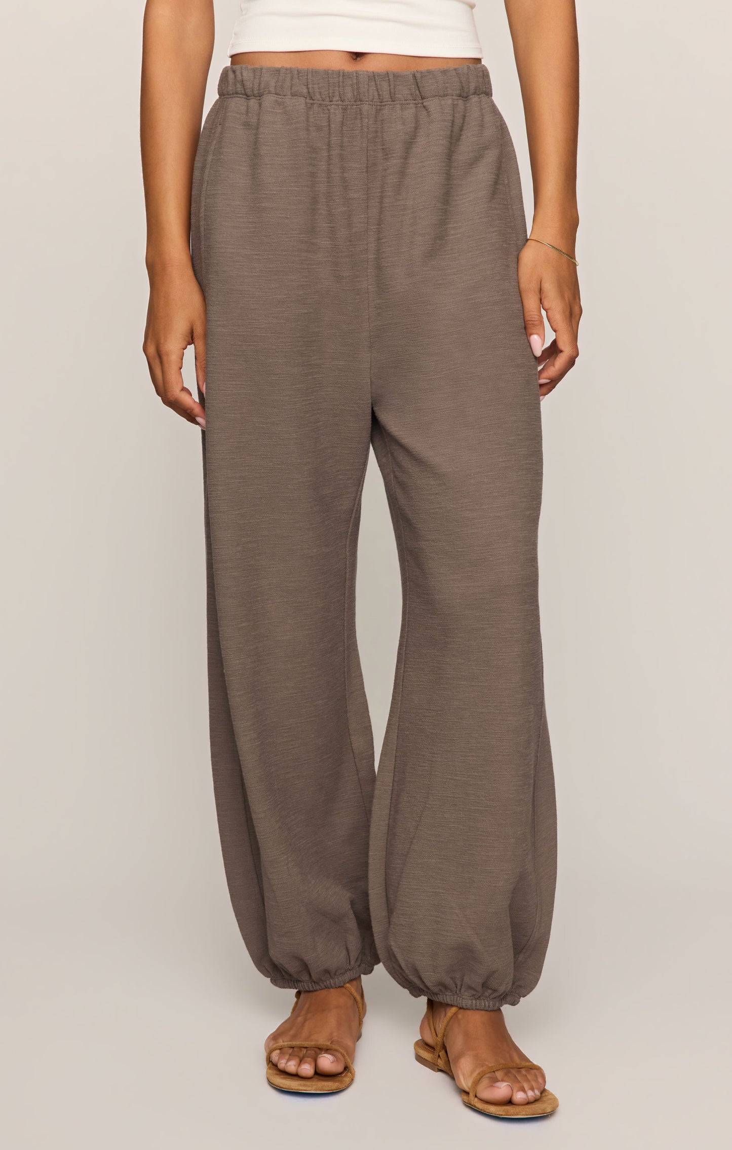 Deena Balloon Knit Jogger