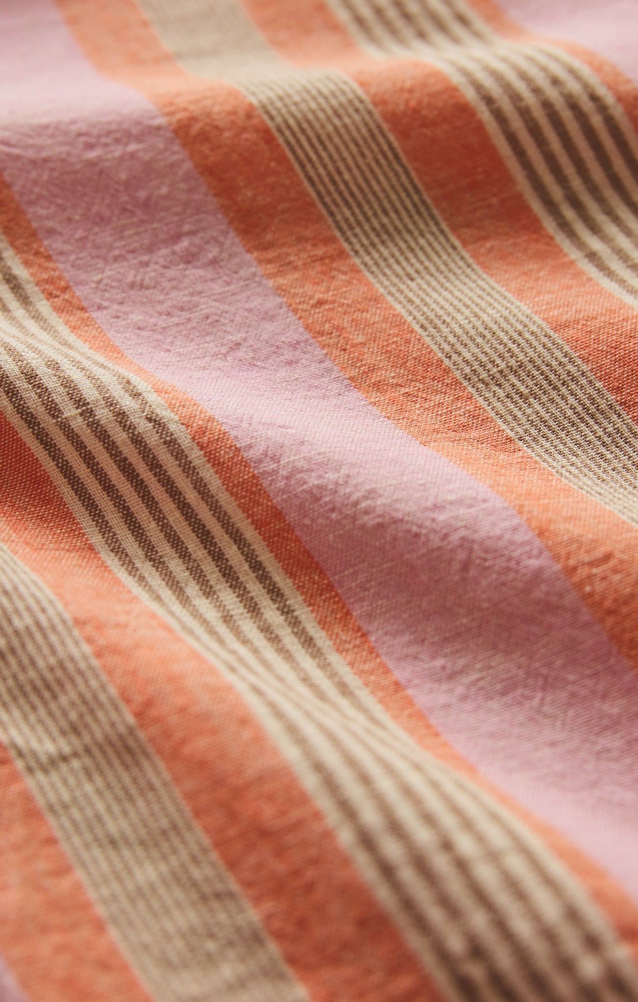 The Perfect Striped Linen Button Up