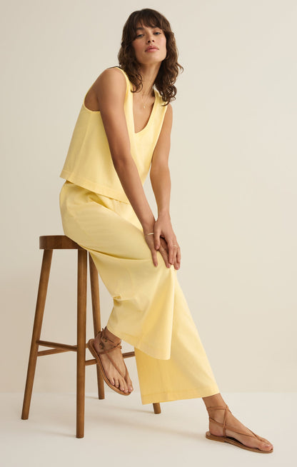 Sloane V-Neck Cotton Jersey Tank