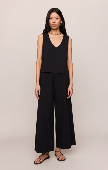 Sloane V-Neck Cotton Jersey Tank