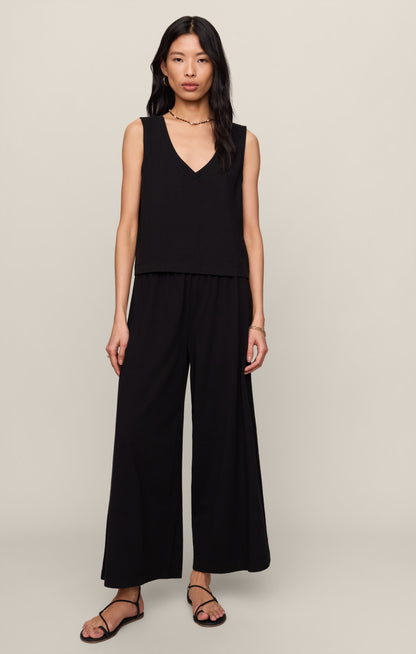 Sloane V-Neck Cotton Jersey Tank