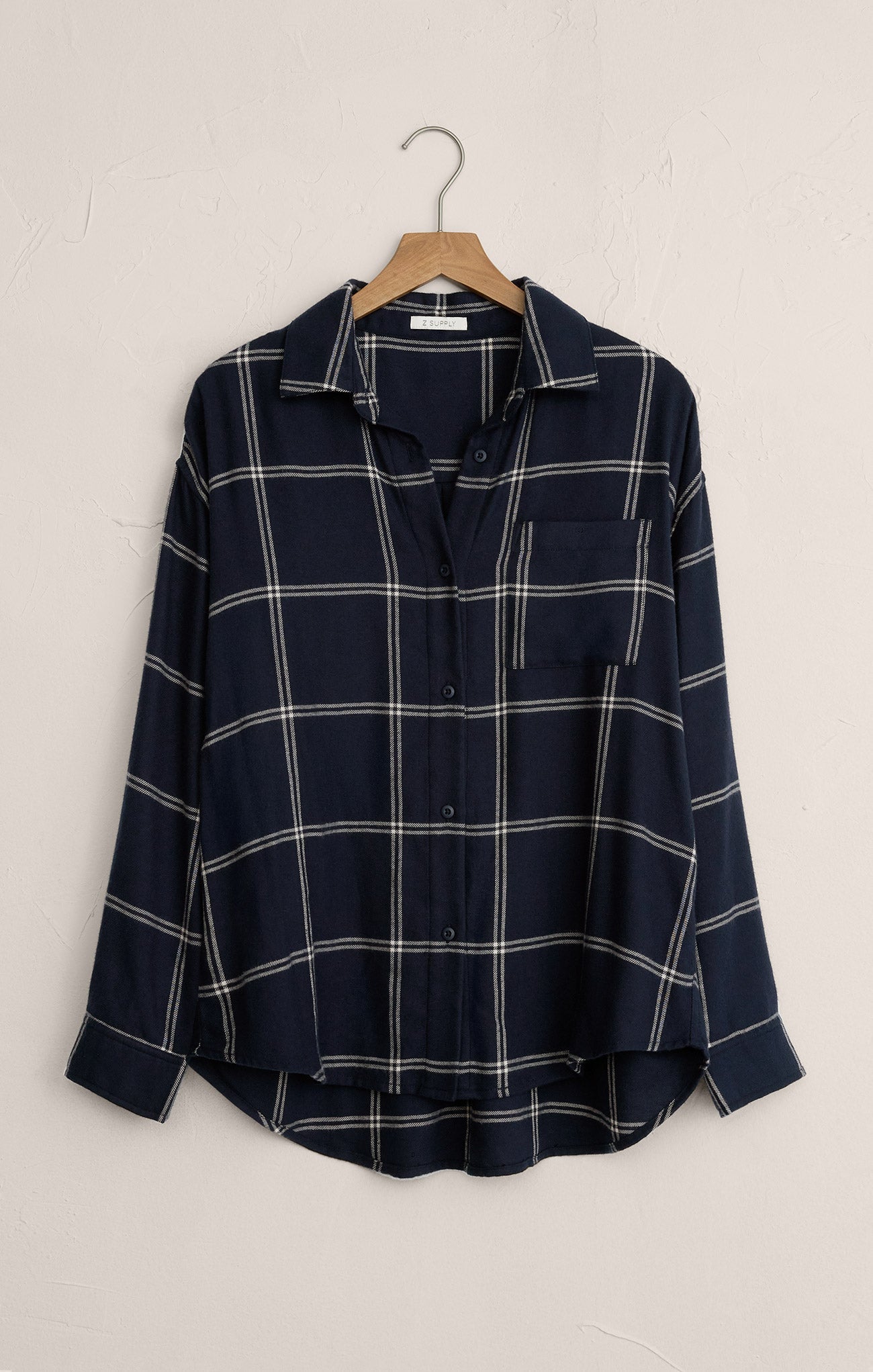 River Plaid Button Up