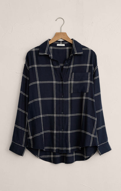 River Plaid Button Up