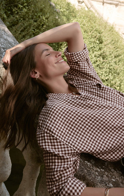 River Plaid Button Up