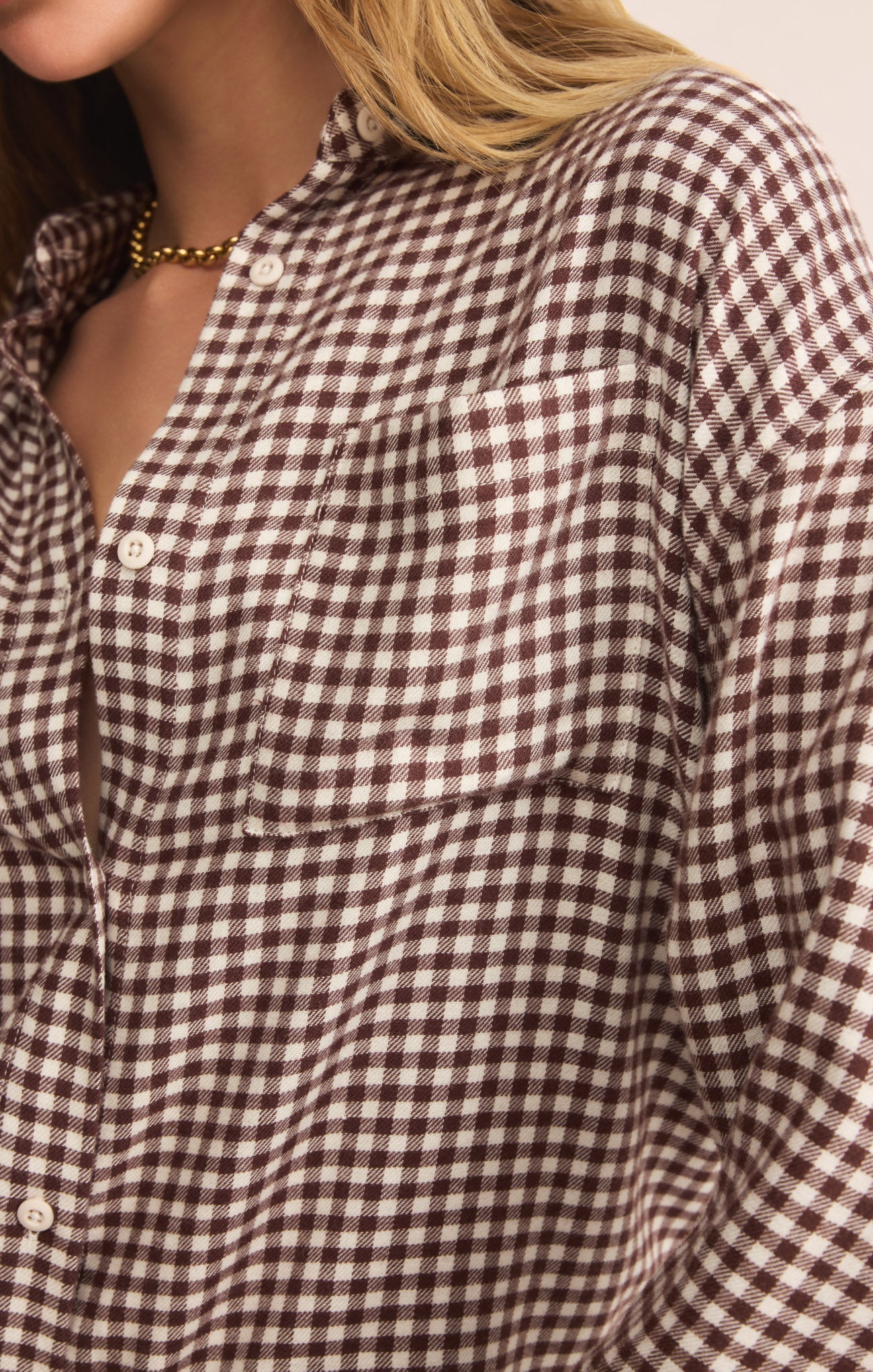 River Plaid Button Up