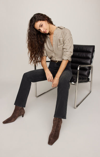 River Plaid Button Up