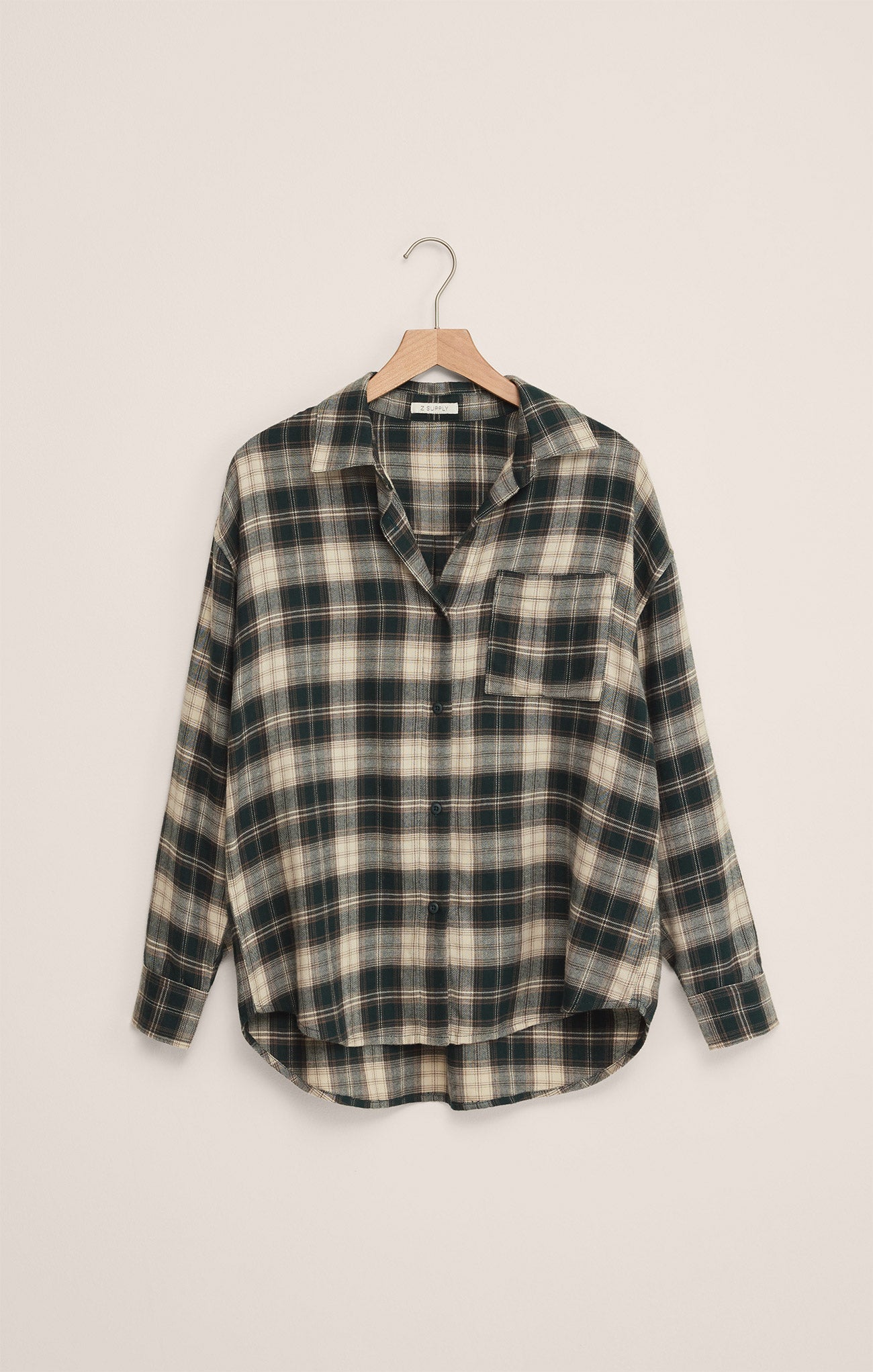 River Plaid Button Up