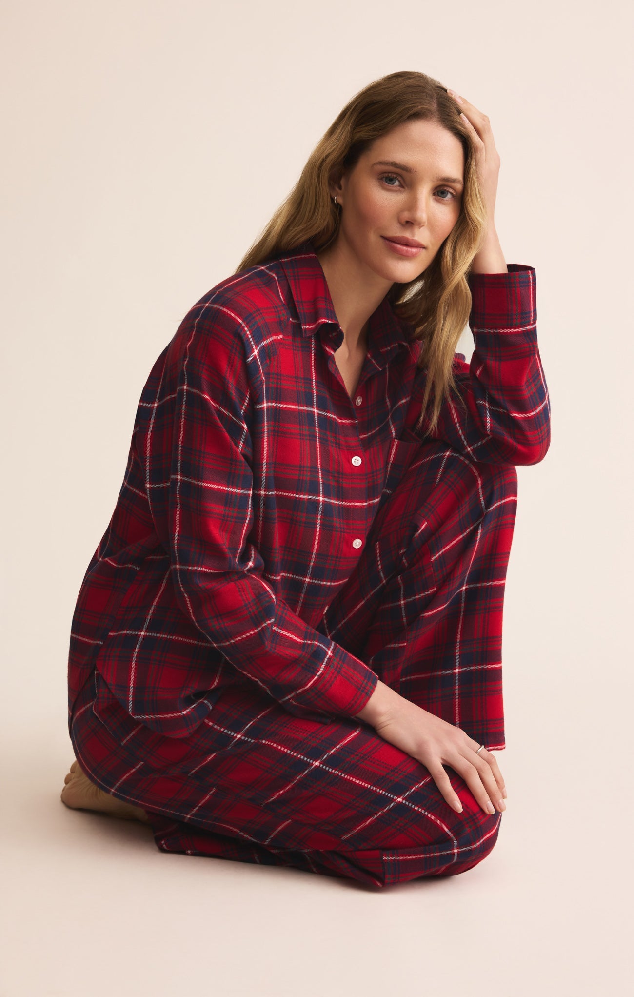 River Plaid Button Up