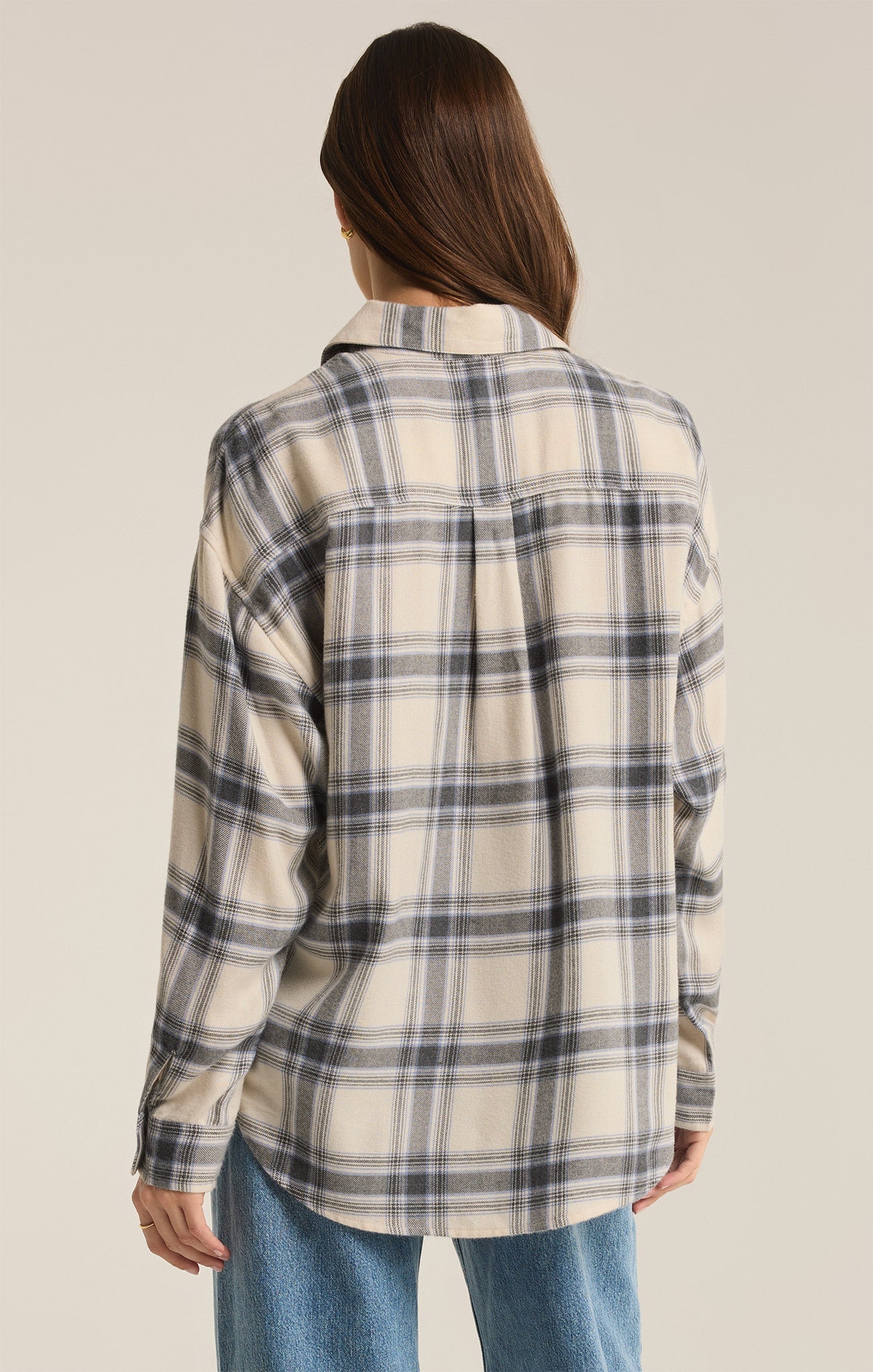 River Plaid Button Up