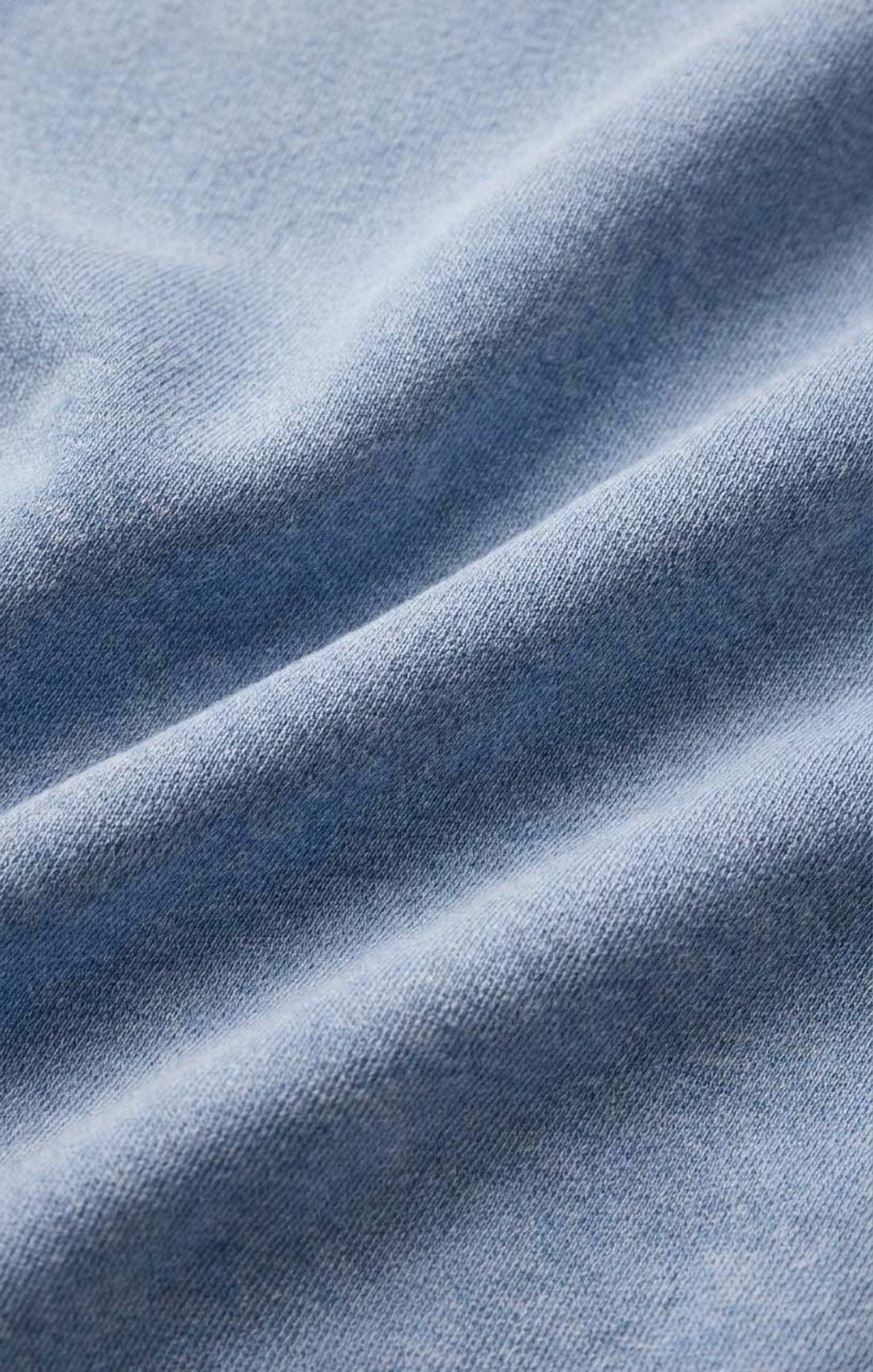 Circuit Knit Denim Sweatshirt