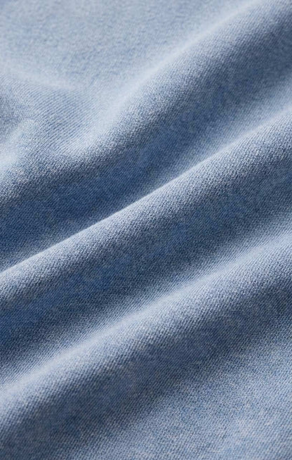 Circuit Knit Denim Sweatshirt