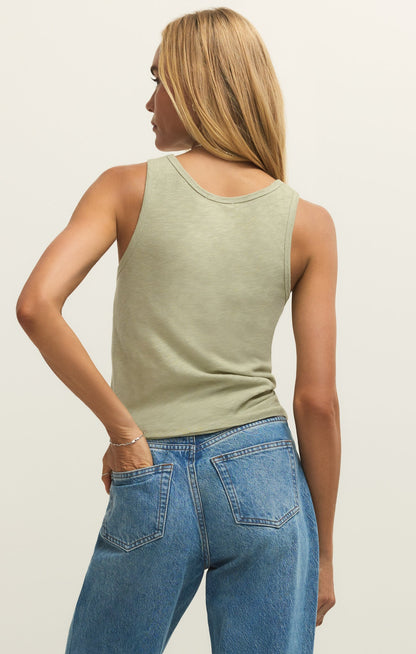 Classic Slub Scoop Tank