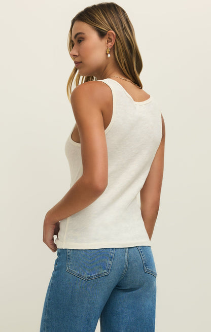 Classic Slub Scoop Tank