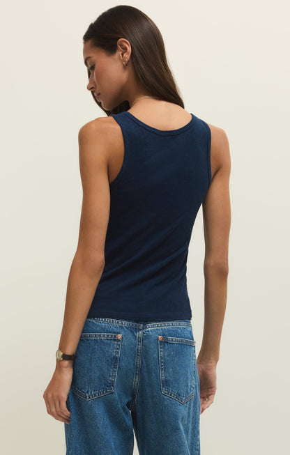 Classic Slub Scoop Tank