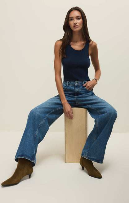 Classic Slub Scoop Tank